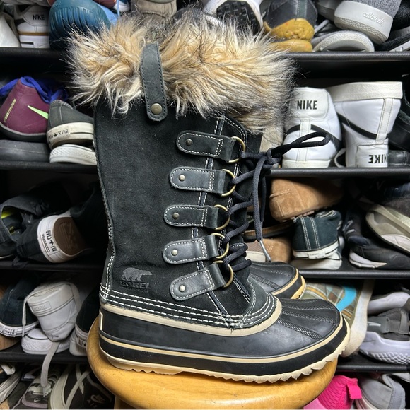 Sorel Shoes - Sorel Joan of arctic black winter snow boots